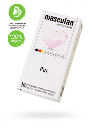 Презервативы masculan Pur утонченные № 10  323