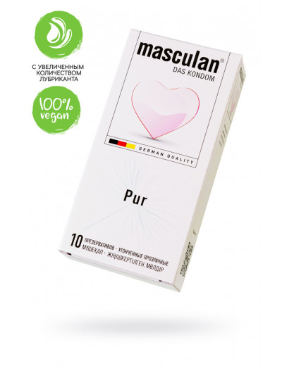 Презервативы masculan Pur утонченные № 10  323