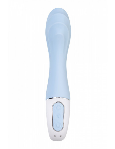 Нереалистичный вибратор Satisfyer Air Pump Vibrator 5 голубой J2018-252