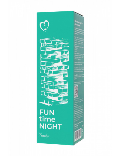 Игра для компании Падающая башня Fun time night 215402